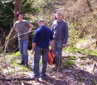 Locating a good spot for the hotel.